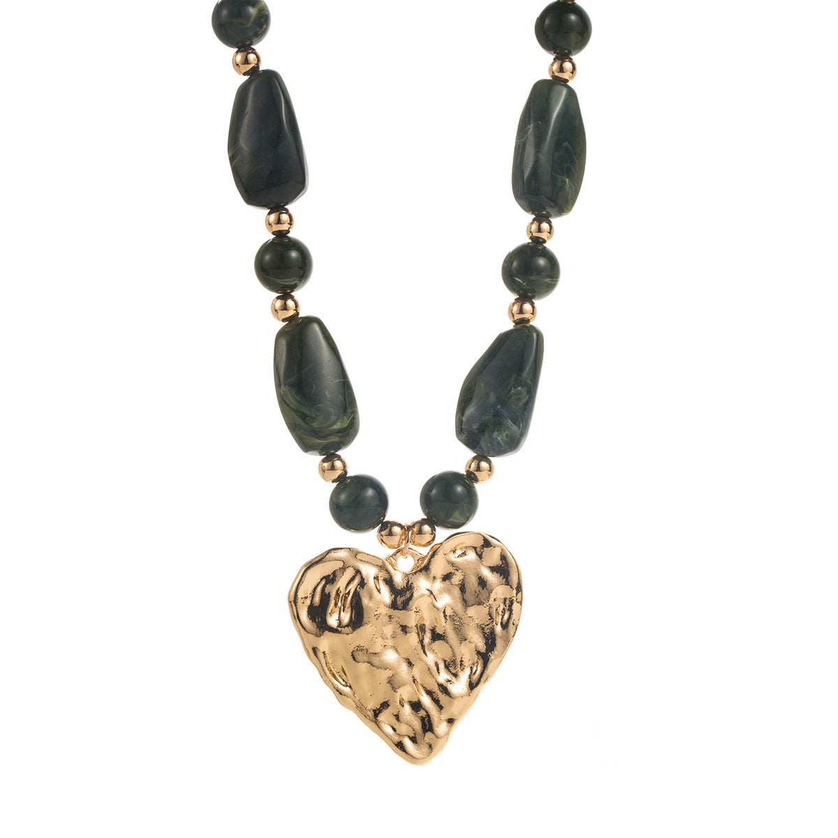 Wholesale Personalized irregular beaded clavicle necklace